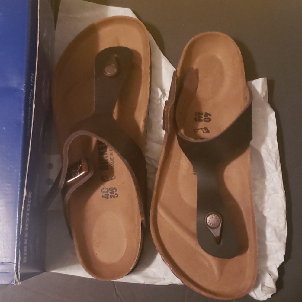 Birkenstock brown sandals